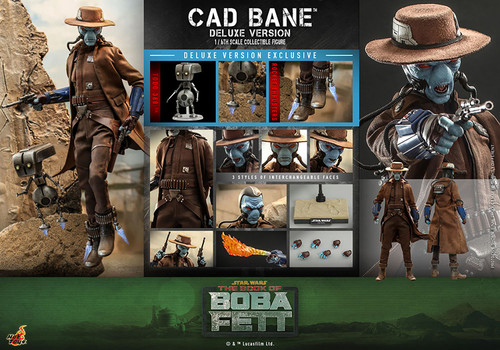 Star Wars: Book of Boba Fett CAD BANE DELUXE Sixth Scale 1:6 Figure Set by Hot Toys TMS080 (9112752)