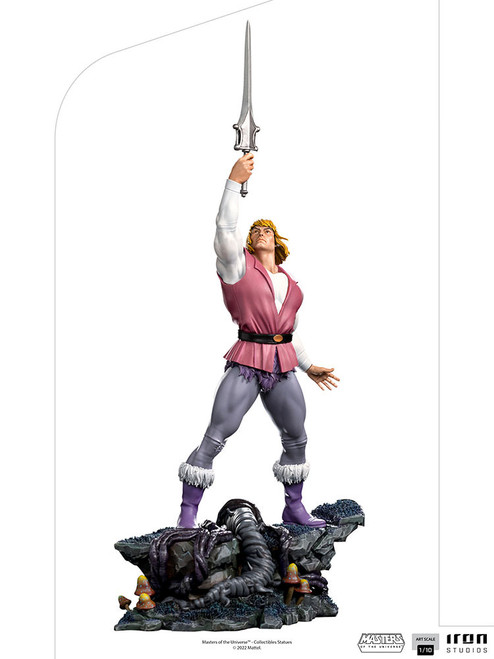 Masters of the Universe PRINCE ADAM 1:10 BDS Art Scale Statue by Iron Studios HMMOTU58921-10 (910433)