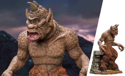 Sinbad's 7th Voyage 2-HORNED CYCLOPS (Deluxe Version) STATUE SA9075 by Star Ace Toys Ltd. Ray HarryHausen 100th Anniversary (912188)