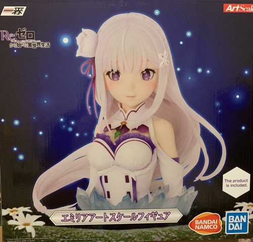 Ichiban Kuji Re:Zero -Starting Life in Another World EMILIA (MAY THE SPIRIT BLESS YOU) Anime Statue by Bandai (908239)