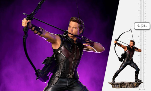 Marvel Infinity Saga HAWKEYE 1:10 BDS Art Scale BATTLE OF NY Statue by Iron Studios MARCAS61022-10