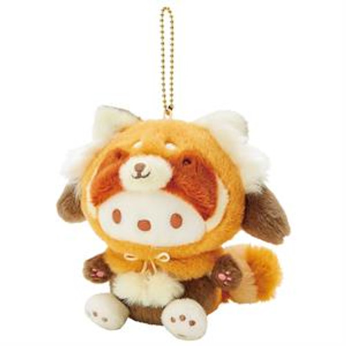 Forest Series POCHACCO 4.5" PLUSH FOREST BEAR w MASCOT by Sanrio Originals Japan (977934)