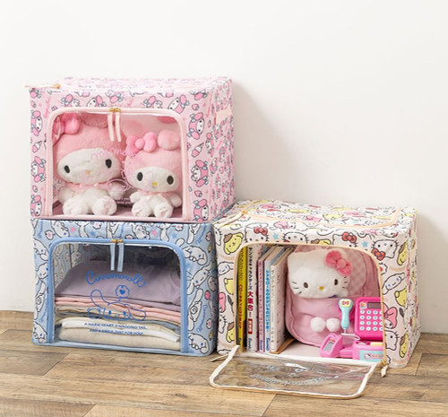 MY MELODY WINDOW DISPLAY & STORAGE CASE  (17"x 11"x 11.5") by Sanrio Originals Japan