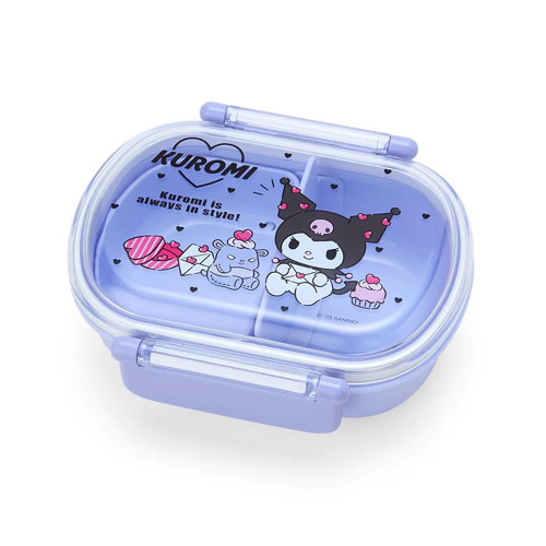 KUROMI LUNCH BOX CASE (5" x 5" x 2”) by Sanrio Originals Japan (015458)