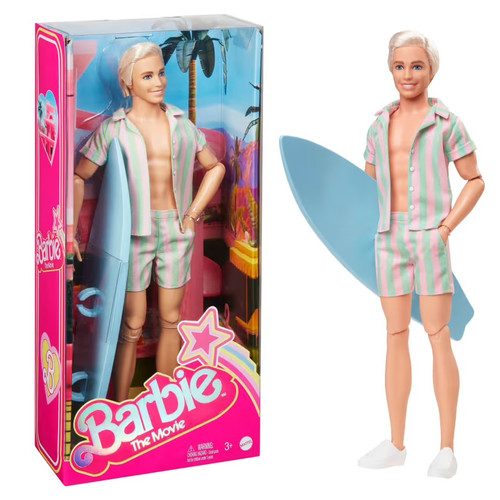 THE MOVIE KEN Barbie Doll (Pastel Swim Suit)