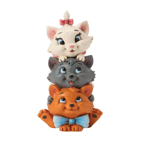 Disney Traditions Aristocats "A STACK OF PLAYFUL KITTENS" Showcase Collection 4" Mini Figurine by Jim Shore