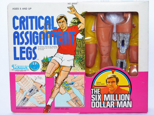 Vintage Six Million Dollar Man Critical Assignment Legs