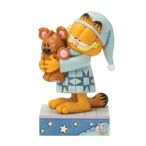 Sleepy GARFIELD & POOKY "SUGGLE AND SNOOZES" 5.5" Resin Figurine by Jim Shore