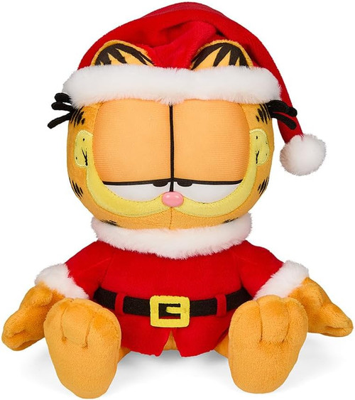 Stuffed GARFIELD as SANTA 7.9" PHUNNY PLUSH by Kidrobot/Neca