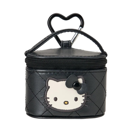 Hello Kitty BLACK MINI ACCESSORY CASE (Mini Quilt Series) by Sanrio Original Japan (2026)