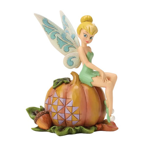 Disney Traditions 2026 Halloween "PUMPKIN PATCH PIXIE" TINKER BELL 6" Resin Figurine by Jim Shore
