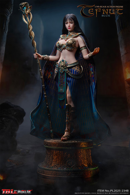 TEFNUT (BLUE) Egyptian Goddess of Rain Sixth Scale 1:6 Figure by TB League PL2025-234B