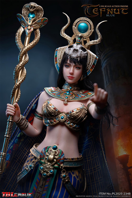 TEFNUT (BLUE) Egyptian Goddess of Rain Sixth Scale 1:6 Figure by TB League PL2025-234B