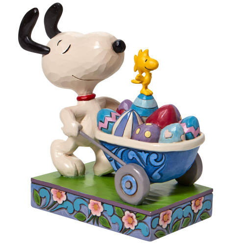 Peanuts Snoopy and Woodstock "EASTER EGG EXTRAVAGANZA" Figurine by Jim Shore