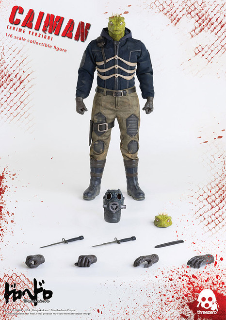 CAIMAN Dorohedoro! (Anime Version) Sixth Scale 1:6 Figure by Threezero