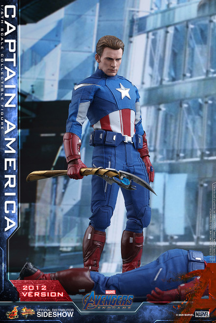 Avengers Endgame CAPTAIN AMERICA 2012 VER (Chris Evans) Sixth Scale Hot Toys 1:6 Figure_MMS563