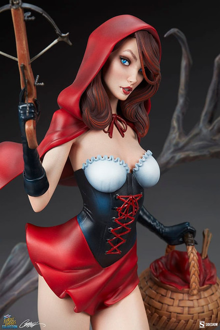 Red Riding Hood Statue By Sideshow Collectibles J Scott Campbell