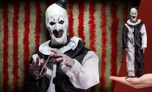Art The Clown "THE TERRIFIER" Sixth 1:6 Scale Figure by Trick or Treat Studios ARDA100 (908116)