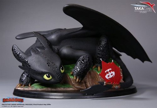 How To Train Your Dragon TOOTHLESS STATUE by Taka Corp Studio 1:8 Scale