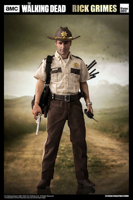 AMC The Walking Dead RICK GRIMES (Season 1) Sixth 1:6 Scale Figure by Threezero 3Z01450 (909213)