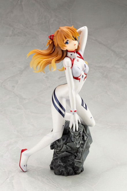 Evangelion ASUKA SHIKINAMI LANGLEY White Plugsuit Version 1:6 Scale Statue by Kotobukiya 