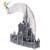 Disney 100 Years of Wonder Celebration MAGIC KINGDOM "CINDERELLA CASTLE and TINKERBELL" 14" Statue by Grand Jester