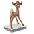 Disney Traditions Bambi "FROSTED FAWN" Christmas Figure 4.43" Statue by Jim Shore 