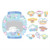 Sanrio Original 2023 CINNAMOROLL SUMMER LANTERN MINI STICKER PACK D736 by Sanrio 93346-5