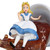 Disney Showcase 100 Years Of Wonder "ALICE IN WONDERLAND" Resin 5.3" Figurine 