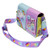 LISA FRANK COLOR BLOCK Unicorn Bear Puppies & Aliens Crossbody Purse by LOUNGEFLY