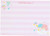 LITTLE TWIN STARS  MEMO PAD (8 Designs, 104 Sheets, Bonus Stickers) by Sanrio Originals Japan