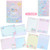 LITTLE TWIN STARS MEMO PAD (8 Designs, 104 Sheets, Bonus Stickers) by Sanrio Originals Japan (017035)