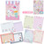 HELLO KITTY MEMO PAD (8 Designs, 104 Sheets, Bonus Stickers) by Sanrio Originals Japan (016942)