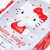 HELLO KITTY RELIEF LUNCH BOX & TRIO CUTLERY SET COMBO by Sanrio Originals Japan