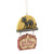 Coraline "BLACK CAT ON PINK PALACE APARTMENTS SIGN" 4" Resin ORNAMENT by Jim Shore