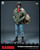 John RAMBO: FIRST BLOOD (FIELD JACKET) Sylvester Stallone Sixth Scale 1:6 Figure by Threezero 3Z05536W0
