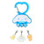 SANRIO ORIGINAL: Besties/Best Friends Forever Series 3.5" CARABINER KEYCHAIN: HELLO KITTY Japan (2026)