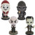 Ichigo Ichie MONSTER MOMENTS: FRANKENSTEIN, NOSTFERATU, ART THE CLOWN  and KING KONG 4" Resin Classic Monster Figure Set by Precious Moments