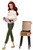 Poppy Parker GINGER GILROY & CINNAMON: Holiday At Home Dressed Doll Gift Set FR/Integrity