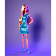 Barbie Signature LOOKS DOLL #23 with Blue Metallic/Blonde Hair