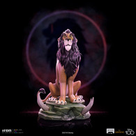 Disney's Lion King SCAR 1:10 Scale Statue by Iron Studios DSNEY81623-10