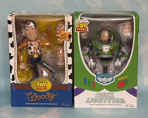 Toy Story WOODY (DAH-016) and BUZZ LIGHTYEAR (DAH-015) Dynamic 8