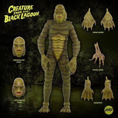 Monsters Black Lagoon フィギュア 人形 Amazon.com: NECA - Universal Monsters - Ultimate Creature