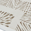 Tala Framed Geometric Rice Paper Panel 2 Piece Shadowbox Wall Decor Set