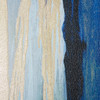 Blue Bliss Abstract 5 Piece Gallery Framed Canvas Wall Art Set