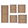 Natural Essence Abstract 5 Piece Gallery Canvas Wall Art Set