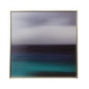 Blue Seascape Framed Canvas Wall Art