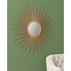 Fiore Sunburst Wall Decor Mirror Gold