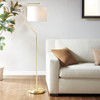 Aster Angular Arched Metal Floor Lamp Gold