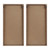 Madison Park Palms Two-tone 2-piece Wood Panel Wall Decor Set